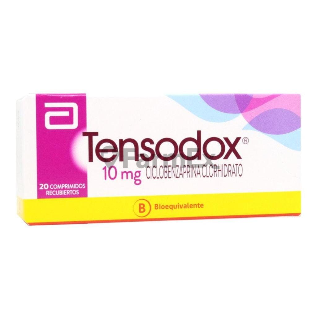 Tensodox 10 mg x 20 comprimidos Farmex-VidaTres-Persistente